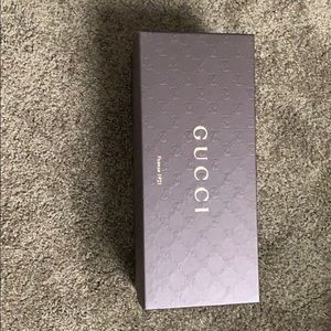 Gucci leather stripe ballet flats